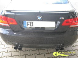BMW 3er 335i  4 Rohr-Klappen-Endschalldämpfer Eisenmann