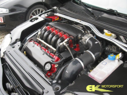 Alfa 3.7L V6 mit Carbon Plenium und DK F-430